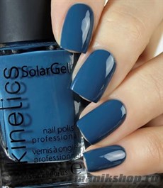 412 Kinetics SolarGel Kind of Blue Лак гелевый для ногтей 15мл (Стойкий, БЕЗ уф-лампы)