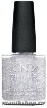 291 Vinylux CND After Hours Осень 2018 Коллекция Night Moves (потрясающее металлическое серебро)
