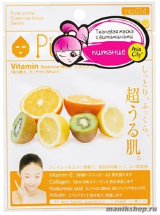 SunSmile Essence Маска тканевая для лица питательная с Витаминным комплексом 1шт