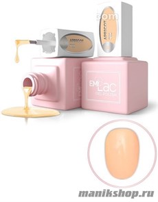 201 E.MiLac Гель-лак Абрикосовый пирог 9мл Коллекция Pastel Rings