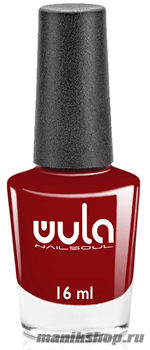 № 04 WULA Nailsoul Лак для ногтей 16мл Темная вишня