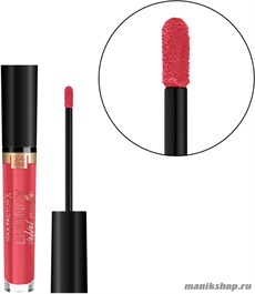 50494 Max Factor Помада для губ Lipfinity Velvet Matte, тон 025 red luxry