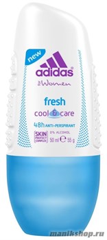 415589 ADIDAS 50мл Део-ролик для женщин ''Cool&amp;Care Fresh" антиперспирант