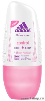 415343 ADIDAS 50мл Део-ролик для женщин ''Cool&amp;Care Сontrol" антиперспирант