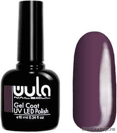 390 WULA Nailsoul Гель лак для ногтей 10мл темно-пурпурный