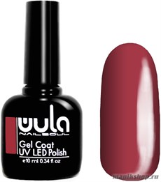 452 WULA Nailsoul Гель лак для ногтей 10мл марон