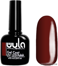 453 WULA Nailsoul Гель лак для ногтей 10мл кармин красный