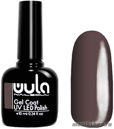 483 WULA Nailsoul Гель лак для ногтей 10мл фиолетовый тауп