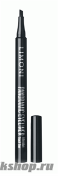 23337 LIMONI Подводка-фломастер стойкая "Panoramic EyeLiner" 01 черная