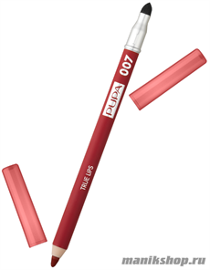 82805 Pupa 0256 07 Карандаш для губ "TRUE LIPS" тон 07 SHOCKING RED