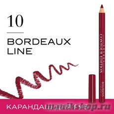 64034 Bourjois 330101 Карандаш для ГУБ "Levres Contour " тон 10 bordeaux line