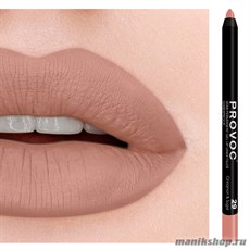 7858 Provoc №29 Cinnamon&amp; Sugar Гелевый карандаш для губ (матовый, бежево- розовый)