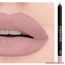 10742 Provoc №211 Pink Haze Гелевый карандаш для губ (матовый, идеально- нюдовый)