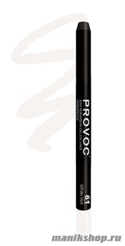 7840 Provoc №61 White Hot Гелевый карандаш для глаз (матовый, белый)