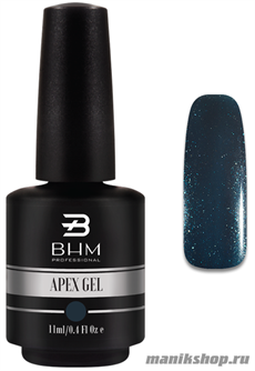 Bohemia Mysterious cyanite Гель-лак 93 Насыщенный аспидно-синий с блестками 11мл