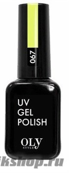 067 Oly Style Гель-лак для ногтей 10мл Неоновый желтый