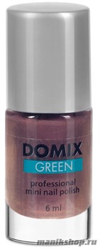 Domix Лак для ногтей 6мл 6443 серо-розово-коричневый