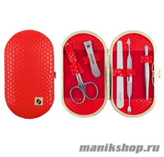 3255 НМ-04-3 Сталекс Маникюрный набор Рамка овал (MS-04/3Ус TEEN) 5 предметов