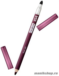 82833 Pupa 0256 34 Карандаш для губ "TRUE LIPS" тон 34 Plum