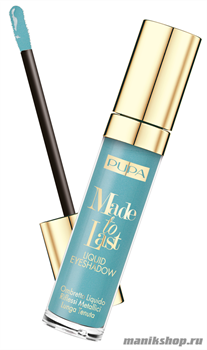 80828 Pupa 040244 009 Тени для век жидкие устойчивые "MADE TO LAST eyeshsdow"  тон 09 синий тиффани