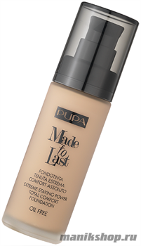 Pupa 050035 002 Жидкое тональное средство экстрим. стойкость  "MADE TO LAST" тон 002 ivory