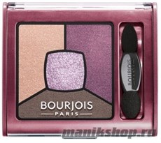 60474 Bourjois 039015 Тени для век Smoky Stories, тон 15 Brilliant Prunette