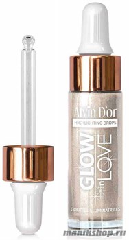 064616 Alvin D'or Хайлайтер жидкий GLOW in LOVE тон 05 перламутр HL-03