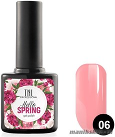 № 06 Гель-лак TNL Hello Spring 10мл розовый