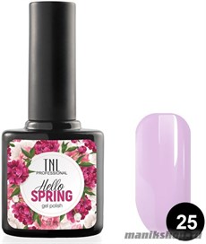 № 25 Гель-лак TNL Hello Spring 10мл сиреневый