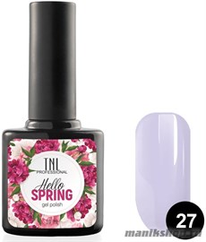 № 27 Гель-лак TNL Hello Spring 10мл светло-сиреневый