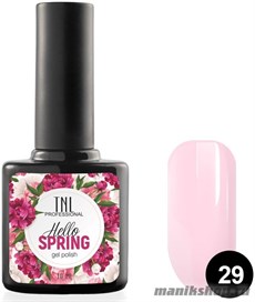 № 29 Гель-лак TNL Hello Spring 10мл нежно-розовый