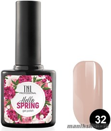 № 32 Гель-лак TNL Hello Spring 10мл капучино