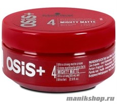 Schwarzkopf Osis+ Mighty Matte Ультрасильный матирующий крем для волос 85мл