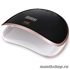 13972 SML S8 Лампа для ногтей LED/UV (68Вт, 39 светодиодов LG) Rose gold base black cover