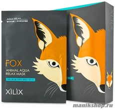 854505 Dermal Маска для лица коллагеновая успокаивающая "Fox Animal" 25гр