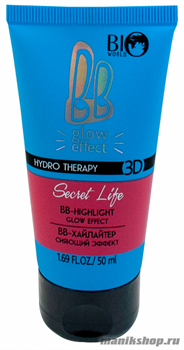 Bio World Secret life ВВ- хайлайтер для лица Сияющий эффект 50мл