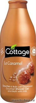 Cottage Гель для душа + Пена для ванн Сладкая Карамель 750мл