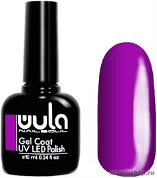 320 WULA Nailsoul Гель лак для ногтей 10мл глубокий пурпурный