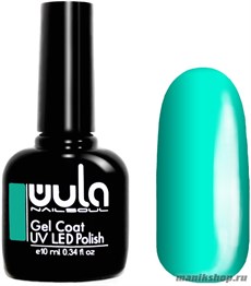 379 WULA Nailsoul Гель лак для ногтей 10мл голубая бирюза
