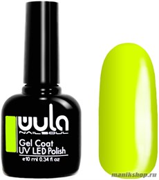395 WULA Nailsoul Гель лак для ногтей 10мл желтый неон