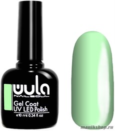 410 WULA Nailsoul Гель лак для ногтей 10мл пастельно- зеленый