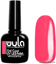 443 WULA Nailsoul Гель лак для ногтей 10мл кораллово- розовый неон