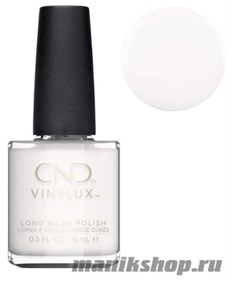 108 VINYLUX CND Cream Puff (Ярко-белый, плотный, без перламутра, для френча)