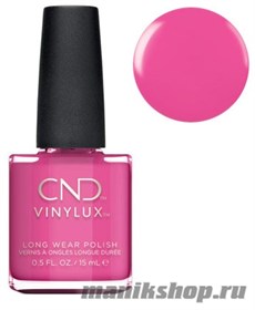 121 VINYLUX CND Hot Pop Pink (Цвет фуксии, плотный, без перламутра)