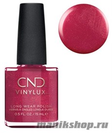 139 VINYLUX CND Red Baroness (Красно-бордовый, плотный, с перламутром)