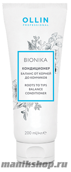 Ollin BioNika Roots To Tips Balance Conditioner Кондиционер Баланс от корней до кончиков 200мл