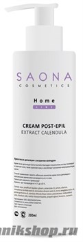 0453 Saona Cosmetics Крем после депиляции с экстрактом календулы 200мл (Смягчает, тонизирует кожу)