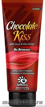 8815 SolBianca Chocolate Kiss 125мл Крем для загара с маслом Какао и Ши   (8*Bronzer)