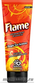 8817 SolBianca Flame 125мл Крем для загара  с бронзаторами и tingle эффектами