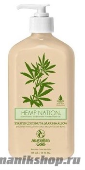 Australian Gold  Лосьон после загара  HEMP NATION Toasted Cocconut and Marshmallow  535мл